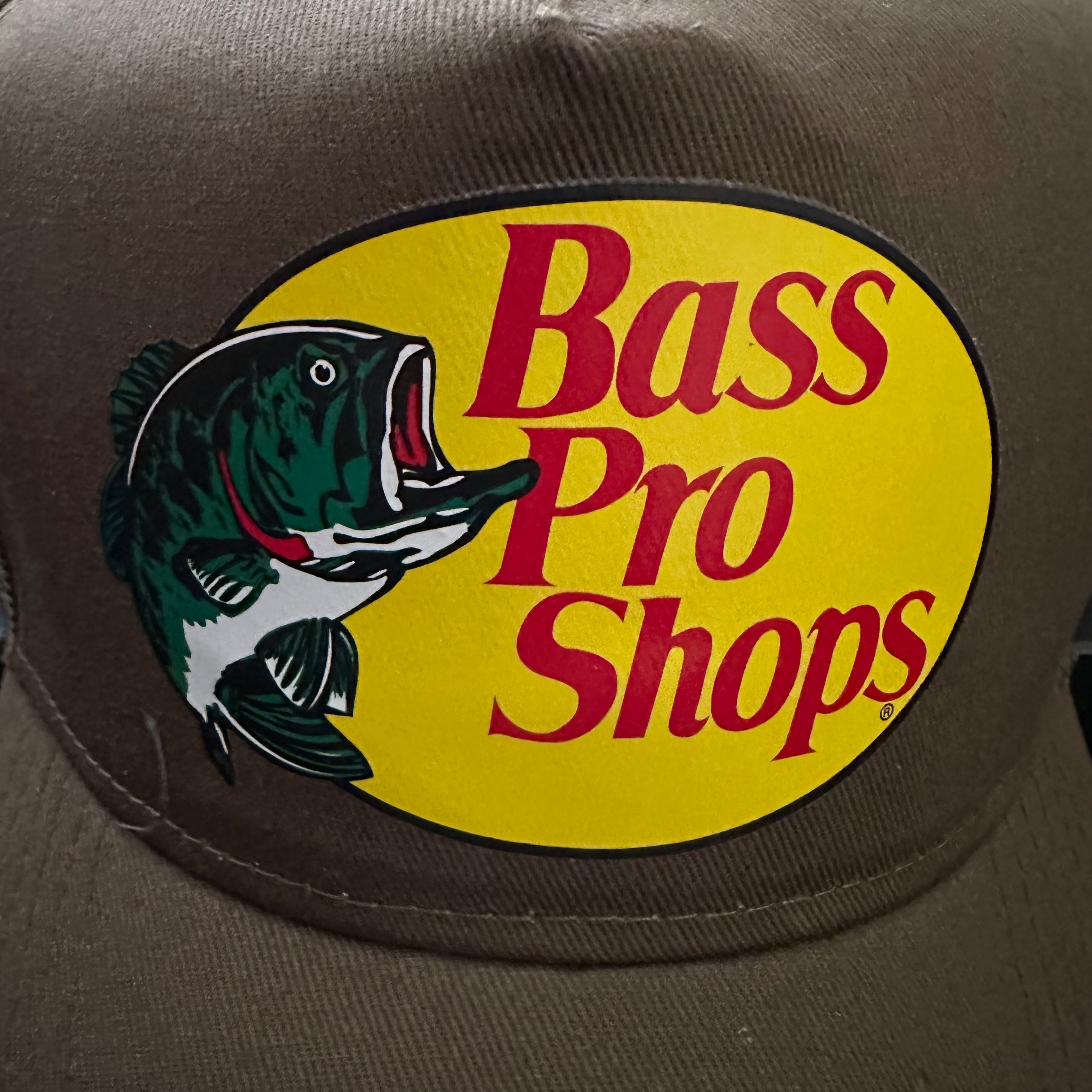 BASS PRO SHOPS Olive Mesh Trucker Cap