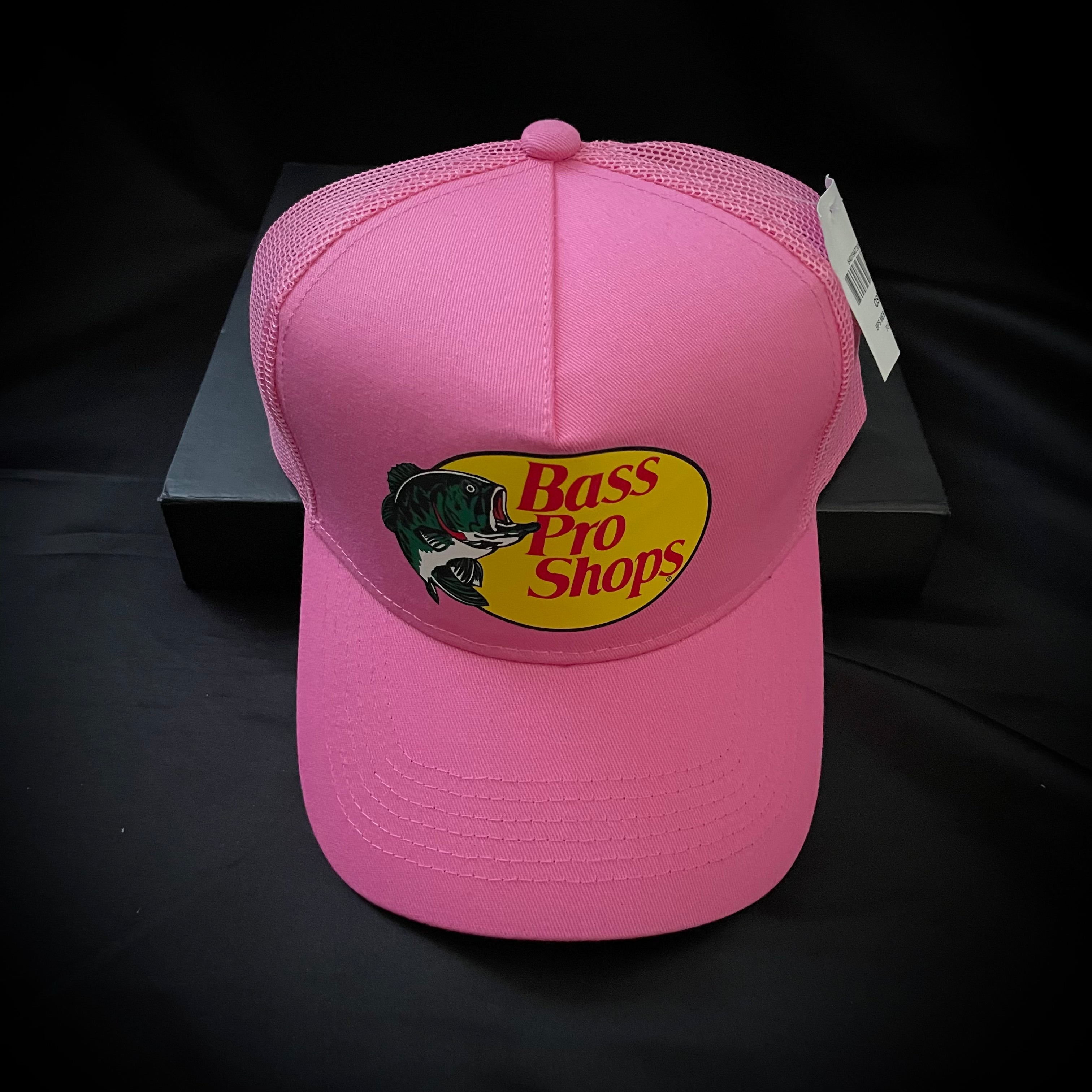 BASS PRO SHOPS Pink Mesh Trucker Cap